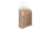 Umweltfreundliches Polstermaterial im großvolumigen Foliensack für effiziente Logistik und Lagerhaltung.