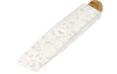 exklusives «FRISCH & fein» Design mit aufgedruckten Backwaren-Motiven