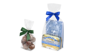 Kreuzbodenbeutel aus Zellglas