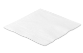 Zelltuch-Serviette 24×24 cm, weiß, 2-lagig, 1/4-Falz