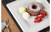 Teller aus Bagasse eckig