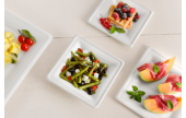 Teller aus Bagasse eckig