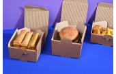 robuste, geschmacksneutrale Crispybox für diverse Snacks to-go