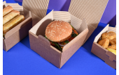 Take-away Kartonbox gewellt