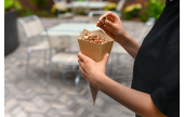 in der Spitztüte findet fast jeder kleine Snack Platz