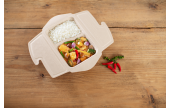 To-Go-Box aus Zellstoff