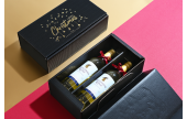 Flaschenverpackung für Weihnachten