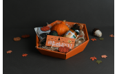 Geschenkkorb 6-eckig, farbig