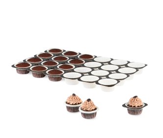 Muffin-Tray mit 24 Cups