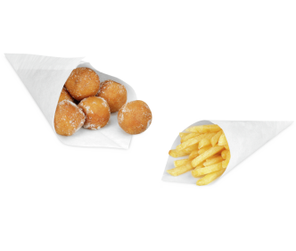 Spitztüte aus Pergamentersatz-Papier