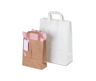 Tragetasche aus Kraftpapier