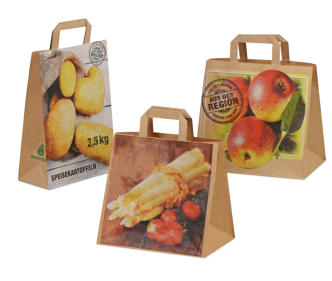  Papiertragetaschen für Kartoffeln