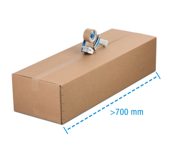 Faltkarton 1- & 2-wellig, braun, ab 700 mm