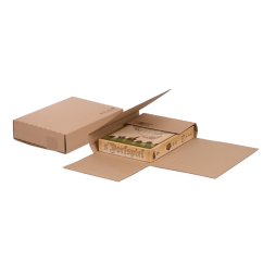 Kreuzverpackung einteilig, höhenvariabel