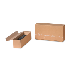 Flaschen-Geschenkkarton FOR YOU