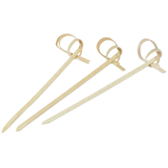 Bambus-Spieß Knoten