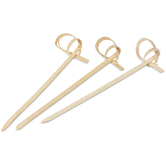 Bambus-Spieß Knoten