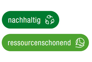 Kennzeichnung umweltfreundliche Produkte bei MEDEWO